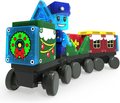 Advent Calendar 34-Piece Magnetic Construction Set, The Original Magnetic Building Brand-Buy 2