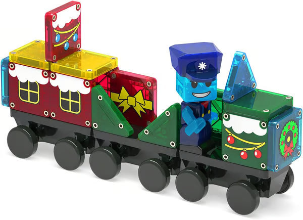 Advent Calendar 34-Piece Magnetic Construction Set, The Original Magnetic Building Brand-Buy 2