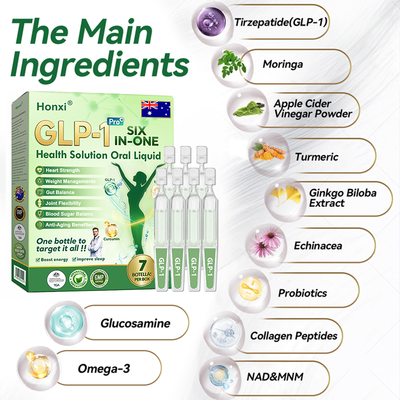 𝑶𝒇𝒇𝒊𝒄𝒊𝒂𝒍 𝑺𝒕𝒐𝒓𝒆 | Honxi® 🏥 𝐺𝐿𝑃-𝟏 𝑺𝒊𝒙-𝒊𝒏-𝑶𝒏𝒆 𝑯𝒆𝒂𝒍𝒕𝒉 𝑺𝒐𝒍𝒖𝒕𝒊𝒐𝒏 𝑶𝒓𝒂𝒍 𝑳𝒊𝒒𝒖𝒊𝒅  (𝐉𝐮𝐬𝐭 𝐨𝐧𝐜𝐞 𝐚 𝐝𝐚𝐲, 𝐯𝐢𝐬𝐢𝐛𝐥𝐞 𝐜𝐡𝐚𝐧𝐠𝐞𝐬 𝐢𝐧 𝟕 𝐝𝐚𝐲𝐬） ✅ 𝐅𝐨𝐫 𝐨𝐛𝐞𝐬𝐢𝐭𝐲, 𝐜𝐚𝐫𝐝𝐢𝐨𝐯𝐚𝐬𝐜𝐮𝐥𝐚𝐫 𝐡𝐞𝐚𝐥𝐭𝐡, 𝐝𝐢𝐚𝐛𝐞𝐭𝐞𝐬, 𝐬𝐥𝐞𝐞𝐩 𝐚𝐩𝐧𝐞𝐚, 𝐆𝐮𝐭 𝐇𝐞𝐚𝐥𝐭𝐡, 𝐣𝐨𝐢𝐧𝐭 𝐢𝐬𝐬𝐮𝐞𝐬, 𝐚𝐧𝐝 𝐦𝐨𝐫𝐞💯