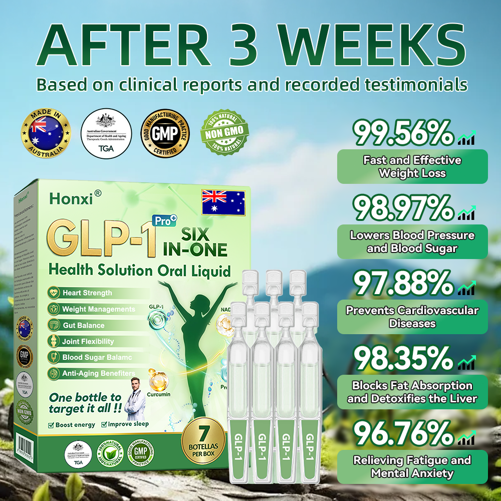 𝑶𝒇𝒇𝒊𝒄𝒊𝒂𝒍 𝑺𝒕𝒐𝒓𝒆 | Honxi® 🏥 𝐺𝐿𝑃-𝟏 𝑺𝒊𝒙-𝒊𝒏-𝑶𝒏𝒆 𝑯𝒆𝒂𝒍𝒕𝒉 𝑺𝒐𝒍𝒖𝒕𝒊𝒐𝒏 𝑶𝒓𝒂𝒍 𝑳𝒊𝒒𝒖𝒊𝒅  (𝐉𝐮𝐬𝐭 𝐨𝐧𝐜𝐞 𝐚 𝐝𝐚𝐲, 𝐯𝐢𝐬𝐢𝐛𝐥𝐞 𝐜𝐡𝐚𝐧𝐠𝐞𝐬 𝐢𝐧 𝟕 𝐝𝐚𝐲𝐬） ✅ 𝐅𝐨𝐫 𝐨𝐛𝐞𝐬𝐢𝐭𝐲, 𝐜𝐚𝐫𝐝𝐢𝐨𝐯𝐚𝐬𝐜𝐮𝐥𝐚𝐫 𝐡𝐞𝐚𝐥𝐭𝐡, 𝐝𝐢𝐚𝐛𝐞𝐭𝐞𝐬, 𝐬𝐥𝐞𝐞𝐩 𝐚𝐩𝐧𝐞𝐚, 𝐆𝐮𝐭 𝐇𝐞𝐚𝐥𝐭𝐡, 𝐣𝐨𝐢𝐧𝐭 𝐢𝐬𝐬𝐮𝐞𝐬, 𝐚𝐧𝐝 𝐦𝐨𝐫𝐞💯