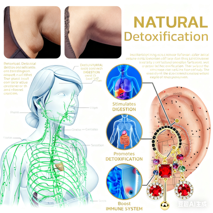 (🔥💕💕LAST DAY SALE-80% OFF)Histone Lymphvity MagneTherapy Germanium Earrings