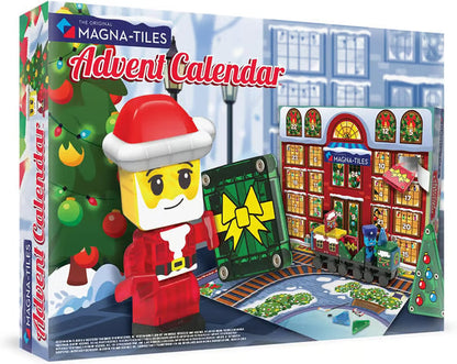 Advent Calendar 34-Piece Magnetic Construction Set, The Original Magnetic Building Brand-Buy 2