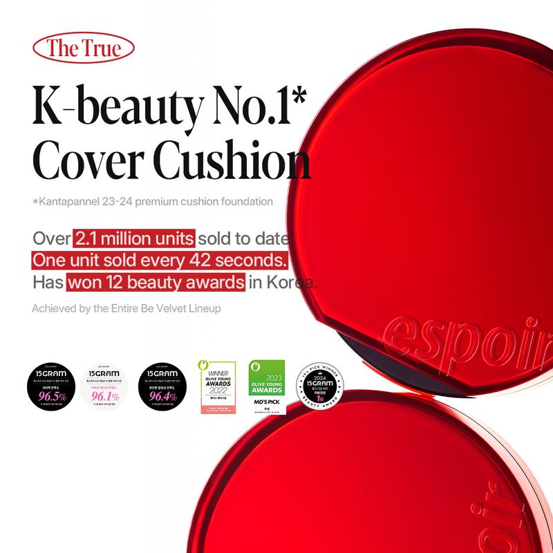 ✨ Pro Tsiloe Be Velvet Cushion — Velvet Matte Glow · Perfectly Adheres 💋